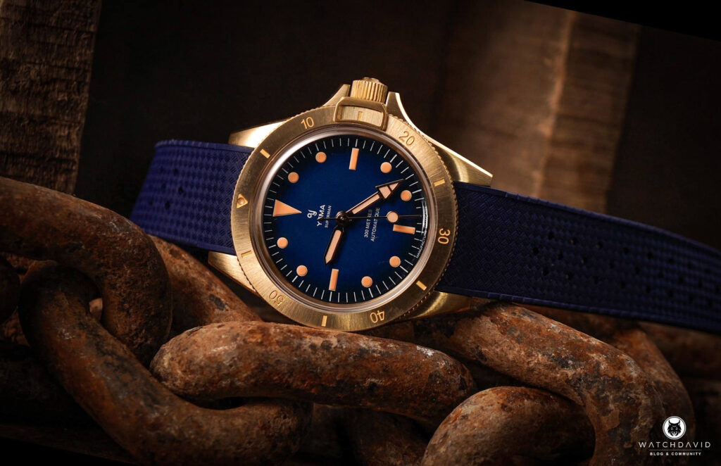 YEMA Superman Bronze Blau Limited Edition CMM.10 11.13.35